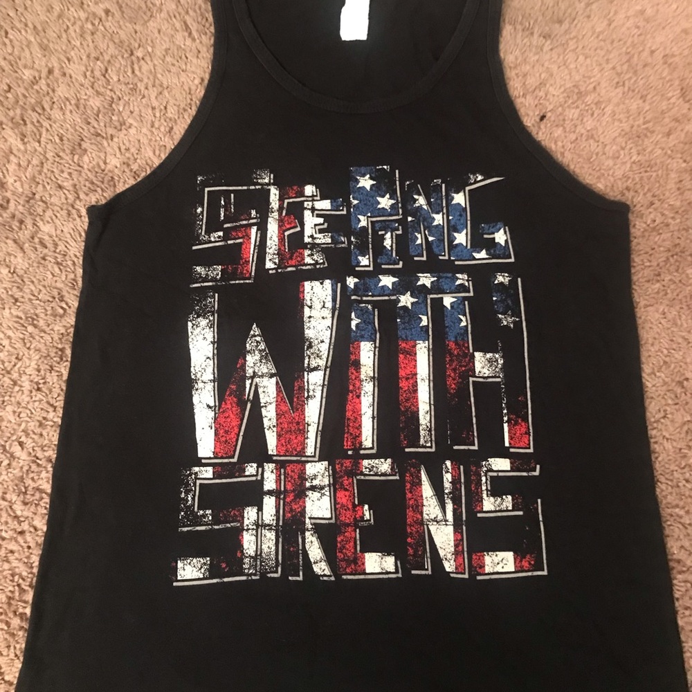 Sleeping with sirens tank top
